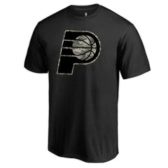 Indiana Pacers Cloak Camo T-Shirt Black - NBA