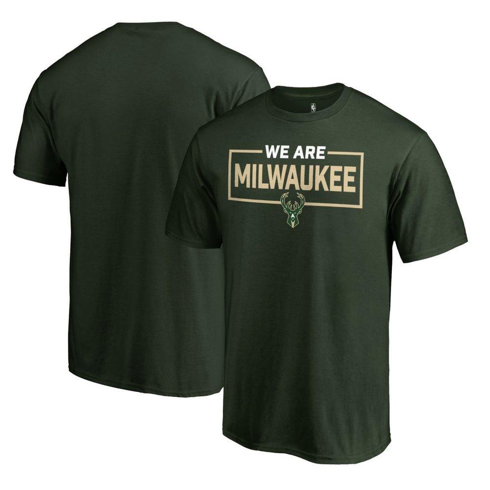Milwaukee Bucks We Are Iconic Collection T-Shirt Green - NBA