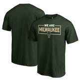 Milwaukee Bucks We Are Iconic Collection T-Shirt Green - NBA