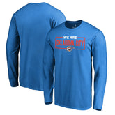 Oklahoma City Thunder We Are Iconic Collection Long Sleeve T-Shirt Blue - NBA