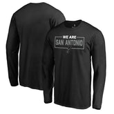 San Antonio Spurs We Are Iconic Collection Long Sleeve T-Shirt Black - NBA