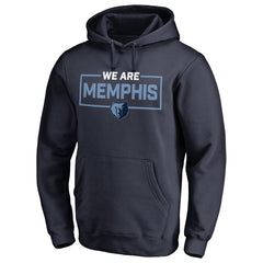 Memphis Grizzlies We Are Iconic Collection Pullover Hoodie Navy - NBA