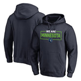 Minnesota Timberwolves We Are Iconic Collection Pullover Hoodie Navy - NBA