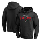 Portland Trail Blazers We Are Iconic Collection Pullover Hoodie Black - NBA