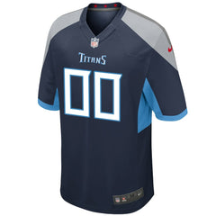 Tennessee Titans Youth Custom Game Jersey Navy | Nike for Sale