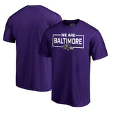 Baltimore Ravens We Are Icon T-Shirt Purple | NFL