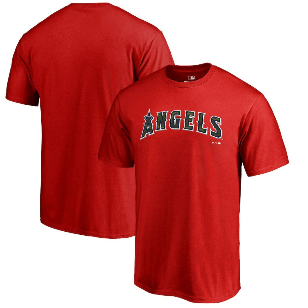 Los Angeles Angels Armed Forces Wordmark T-Shirt - MLB