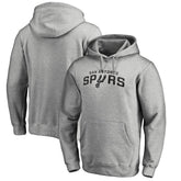 San Antonio Spurs Alternate Logo Pullover Hoodie Heather Gray - NBA