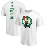 Jayson Tatum Boston Celtics Backer Name & Number T-Shirt White - NBA