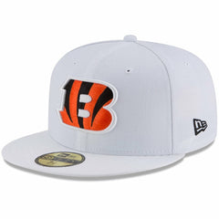 Cincinnati Bengals New Era Omaha 59FIFTY Fitted Hat White | NFL