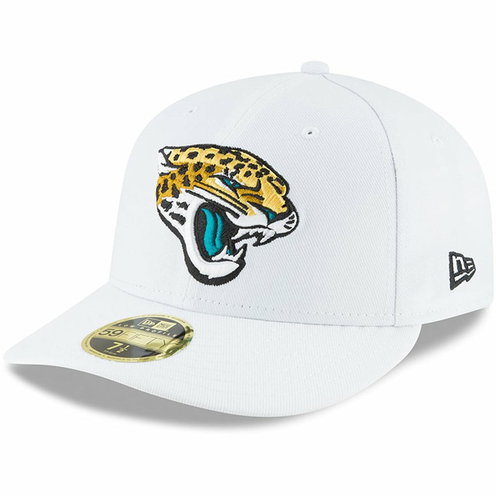 Jacksonville Jaguars New Era Omaha Low Profile 59FIFTY Fitted Hat White | NFL