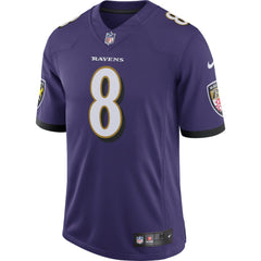 Lamar Jackson Baltimore Ravens Speed Machine Limited Jersey Purple | Nike for Sale