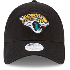 Jacksonville Jaguars New Era Women's Core Classic Primary 9TWENTY Adjustable Hat Black | NFL