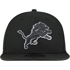 Detroit Lions New Era B-Dub 9FIFTY Adjustable Hat Black | NFL