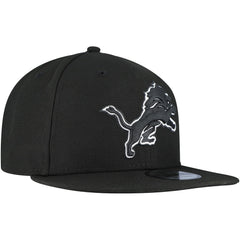 Detroit Lions New Era B-Dub 9FIFTY Adjustable Hat Black | NFL