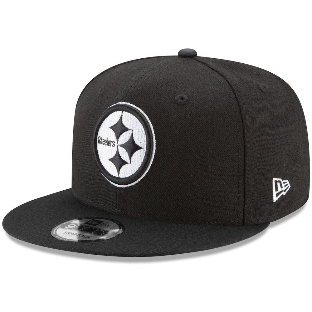 Pittsburgh Steelers New Era B-Dub 9FIFTY Adjustable Hat Black | NFL