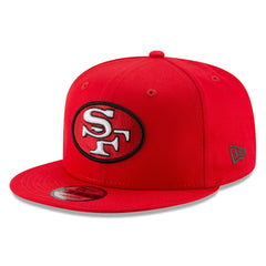 San Francisco 49ers New Era Throwback 9FIFTY Adjustable Snapback Hat Scarlet | NFL