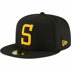 Pittsburgh Steelers New Era Omaha 59FIFTY Fitted Hat Black | NFL