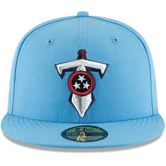 Tennessee Titans New Era Omaha 59FIFTY Fitted Hat Light Blue | NFL