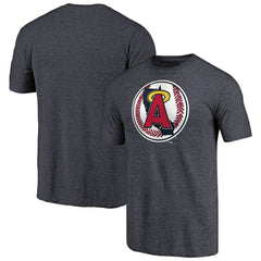 California Angels Cooperstown Collection Forbes Tri-Blend T-Shirt - MLB