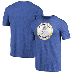 Milwaukee Brewers Cooperstown Collection Forbes Tri-Blend T-Shirt - MLB