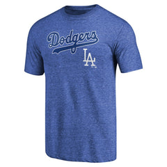 Los Angeles Dodgers Vintage Cooperstown Collection Wahconah Tri-Blend T-Shirt - MLB