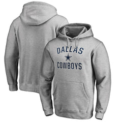 Dallas Cowboys Victory Arch Pullover Hoodie Heathered Gray | NFL