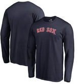 Boston Red Sox Team Wordmark Long Sleeve T-Shirt - MLB