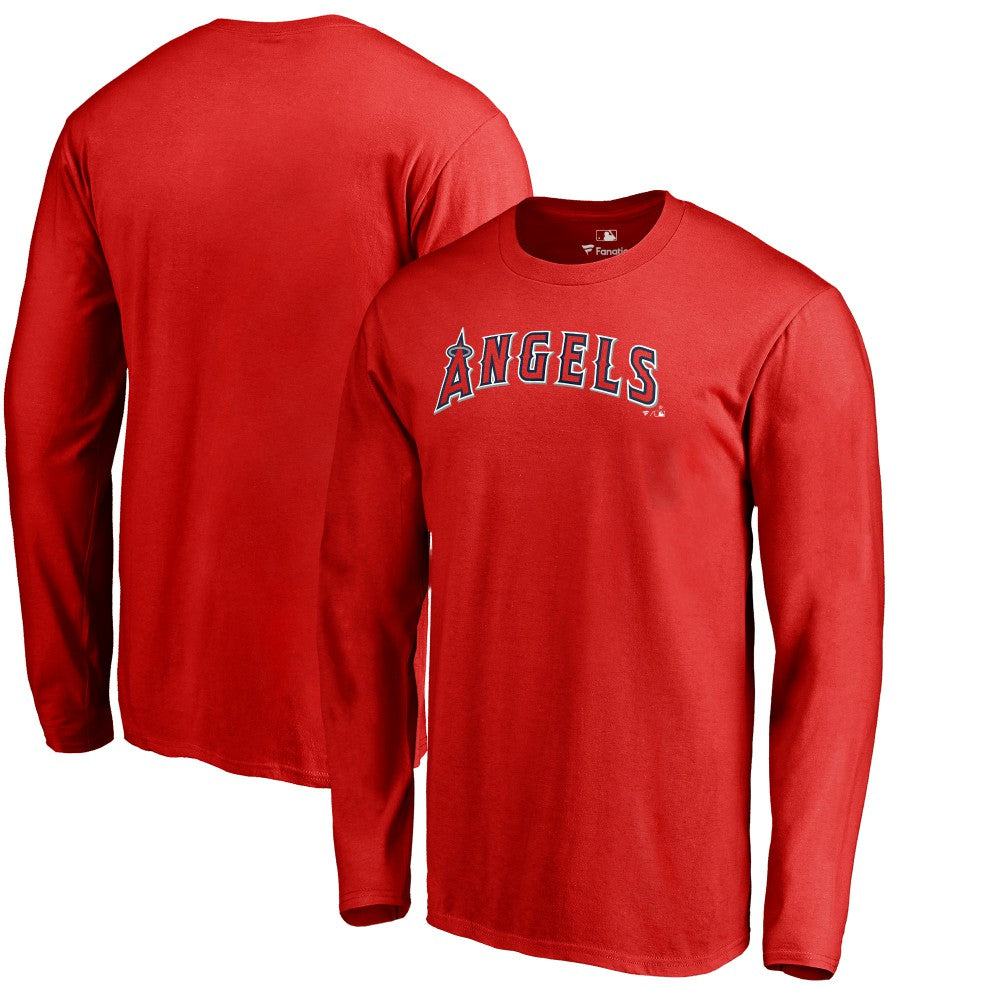 Los Angeles Angels Team Wordmark Long Sleeve T-Shirt - MLB