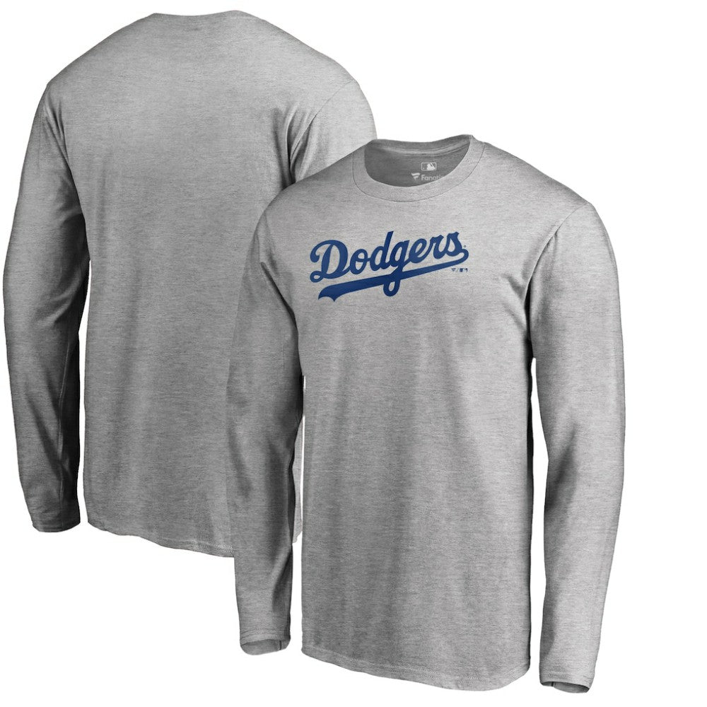Los Angeles Dodgers Team Wordmark Long Sleeve T-Shirt - MLB