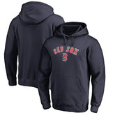 Boston Red Sox Vintage Cooperstown Collection Wahconah Fitted Pullover Hoodie - MLB