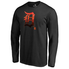 Detroit Tigers Midnight Mascot Long Sleeve T-Shirt - MLB