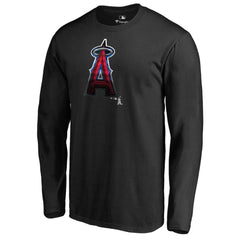 Los Angeles Angels Midnight Mascot Long Sleeve T-Shirt - MLB