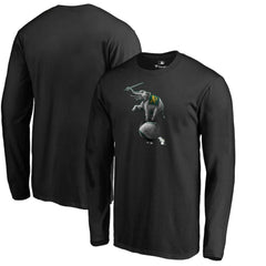 Athletics Midnight Mascot Long Sleeve T-Shirt - MLB