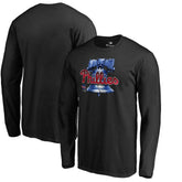 Philadelphia Phillies Midnight Mascot Long Sleeve T-Shirt - MLB
