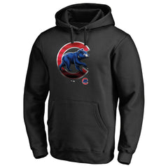 Chicago Cubs Midnight Mascot Pullover Hoodie - MLB
