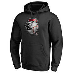 Cincinnati Reds Midnight Mascot Pullover Hoodie - MLB