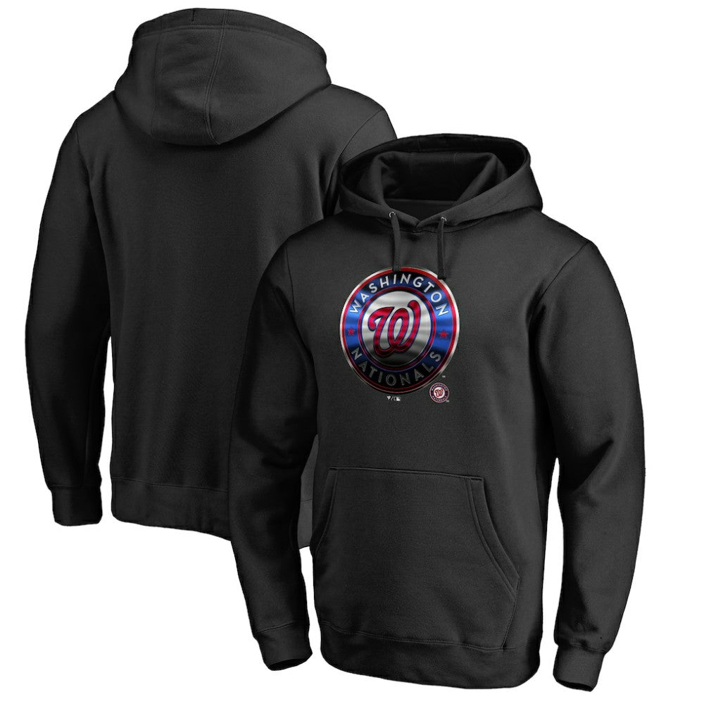 Washington Nationals Midnight Mascot Pullover Hoodie - MLB