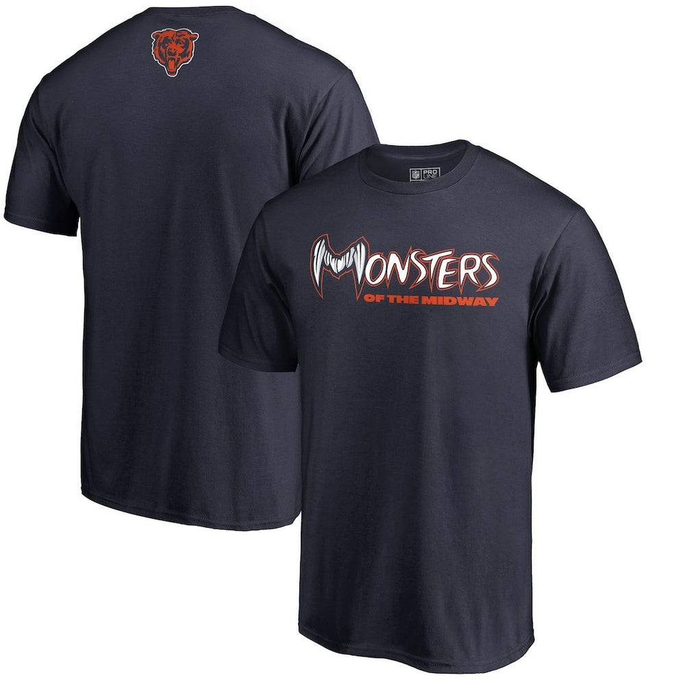 Chicago Bears Monsters T-Shirt Navy | NFL