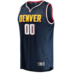 Denver Nuggets Youth Fast Break Custom Replica Jersey Navy Icon Edition - NBA