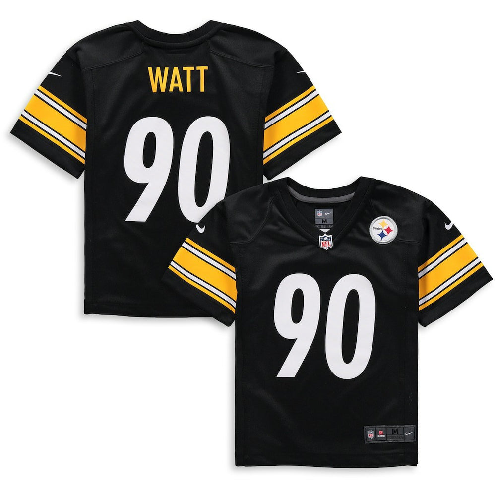 T.J. Watt Pittsburgh Steelers Preschool Game Jersey Black | Nike for Sale