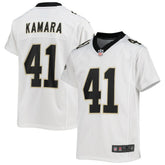 Alvin Kamara New Orleans Saints Youth Game Jersey White | Nike for Sale