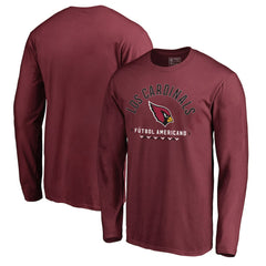 Arizona Cardinals Futbol Americano Long Sleeve T-Shirt Cardinal | NFL