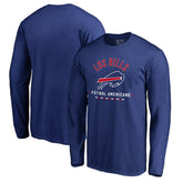 Buffalo Bills Futbol Americano Long Sleeve T-Shirt Royal | NFL