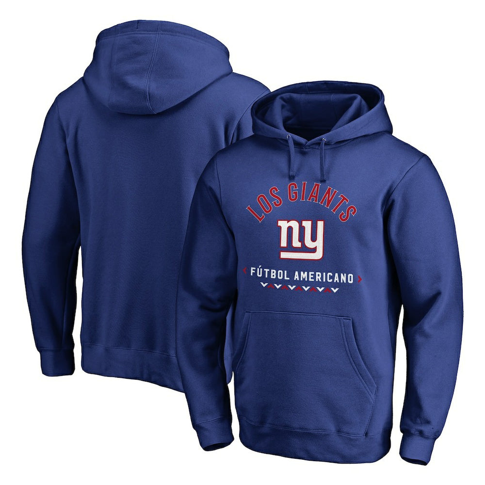 New York Giants Futbol Americano Pullover Hoodie Royal | NFL