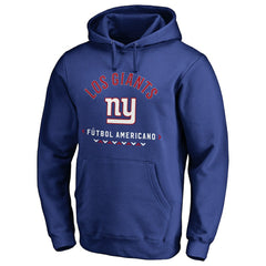 New York Giants Futbol Americano Pullover Hoodie Royal | NFL