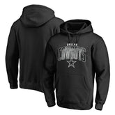Dallas Cowboys Arch Smoke Pullover Hoodie Black | NFL