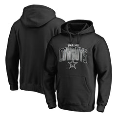 Dallas Cowboys Arch Smoke Pullover Hoodie Black | NFL