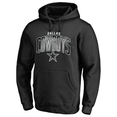 Dallas Cowboys Arch Smoke Pullover Hoodie Black | NFL