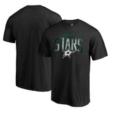 Dallas Stars Arch Smoke T-Shirt - Black - NHL
